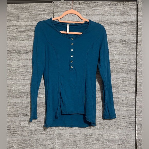 MÜR MÜR Blue Long Sleeve Tee - Picture 1 of 5